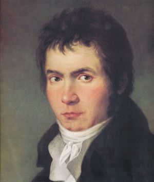 Beethoven in when he was composing the Eroica Symphony by W J M hler