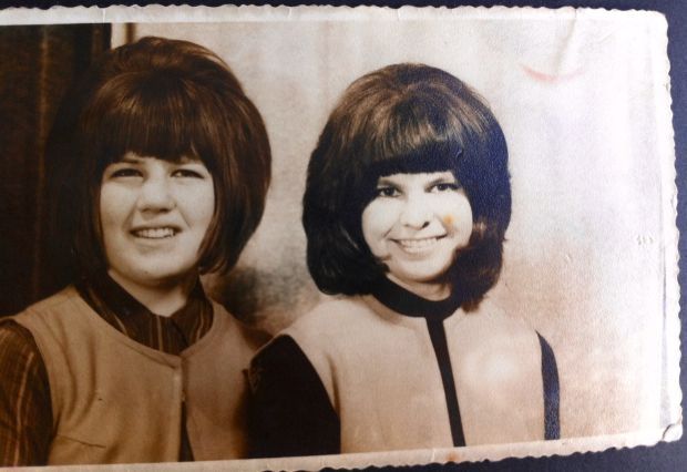 Beatles fans Elizabeth and Helen, 1964