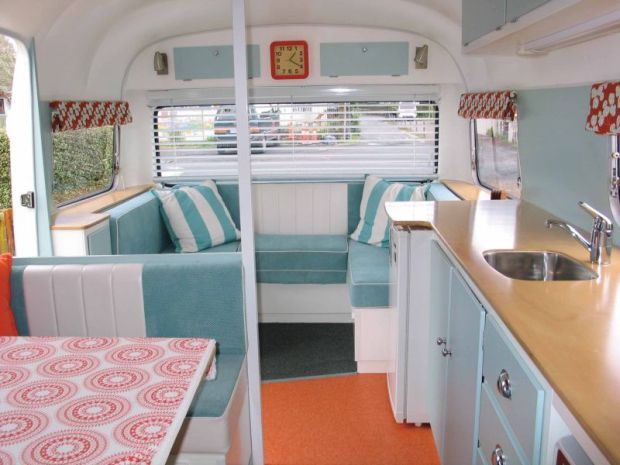 Retro Caravans interior Concord Tandem