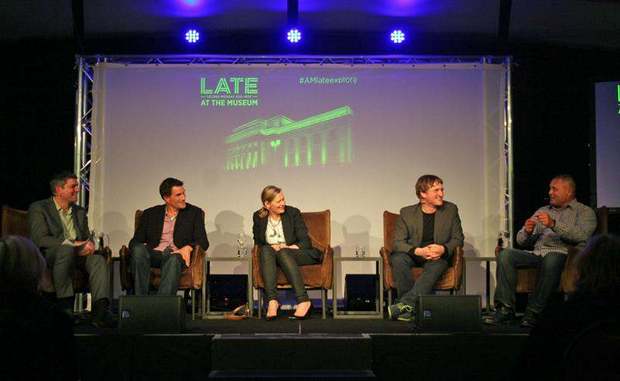 Smart Talk The New Explorers panel onstage