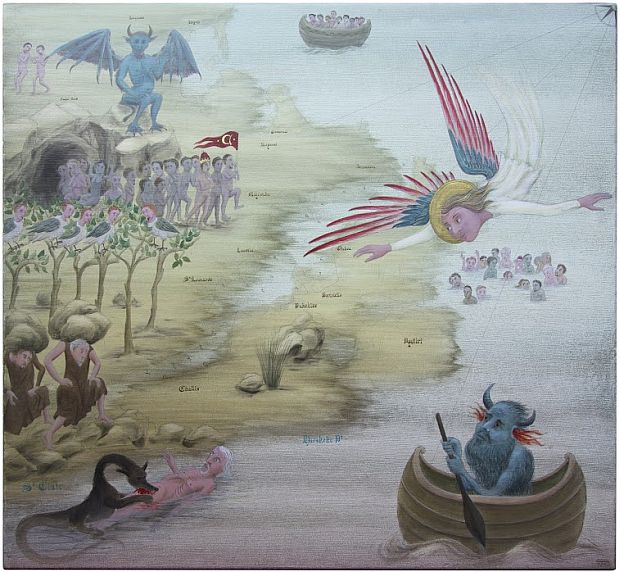 Roger's winning work 'Otago Harbour'
