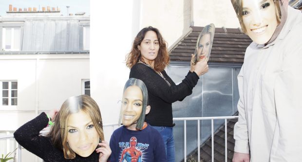 French actress Nathalie Karsenti 