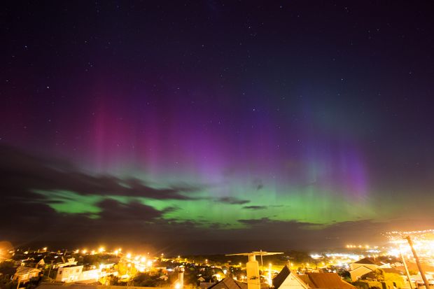 Aurora over Dunedin