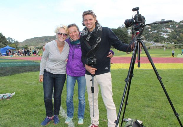 Sophie Jerram, Letting Space Curator and the French Documentary team