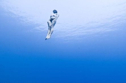NZ Women s free dive champion Kathryn Nevatt photo courtsey Chris Marshall DSC